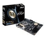 Asus Z170-P Socket 1151 DVI-D HDMI 8-channel HD audio ATX Motherboard
