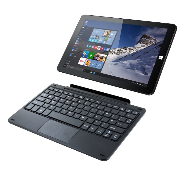 Image of Linx 1010 32GB 10&quot; Tablet with Keyboard and Antivirus