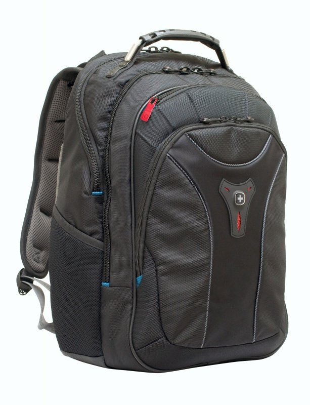 Wenger Carbon Backpack, For MacBooks up to 17" - Black