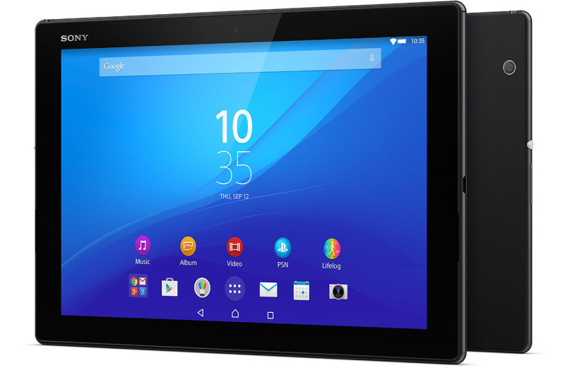 Image of 1295-7383 Sony Z4 Tablet Snapdragon 810 Adreno 430 2GHz LTE 3GB RAM 32GB 10.1&quot;dis 8.1 MP Rear and 5.1MP front camera andriod 5.0 Blk w Keyboard