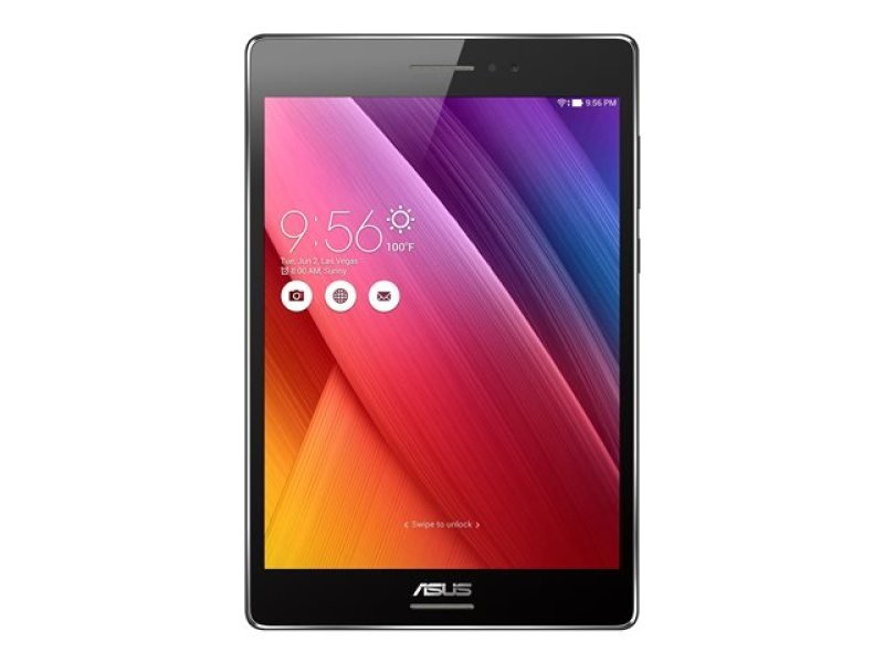 Image of Asus ZenPad S 16GB Tablet - Black, - Intel Atom Z3530 1.33GHz- 2GB RAM + 16GB eMMC - 8&quot; IPS TFT - LED backlight Display/2048 x 1536 - 5MP Rear and 2MP Front Camera - Android 5.0 (Lollipop)