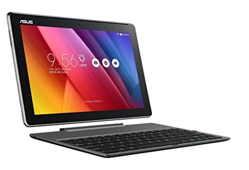 Image of ASUS ZenPad 10 ZD300C - Tablet - Android 5.0 (Lollipop) - 16 GB - 10.1&quot; IPS ( 1280 x 800 ) - rear camera + front camera - microSD slot - Wi-Fi, Bluetooth - black - with Keyboard Docking Station