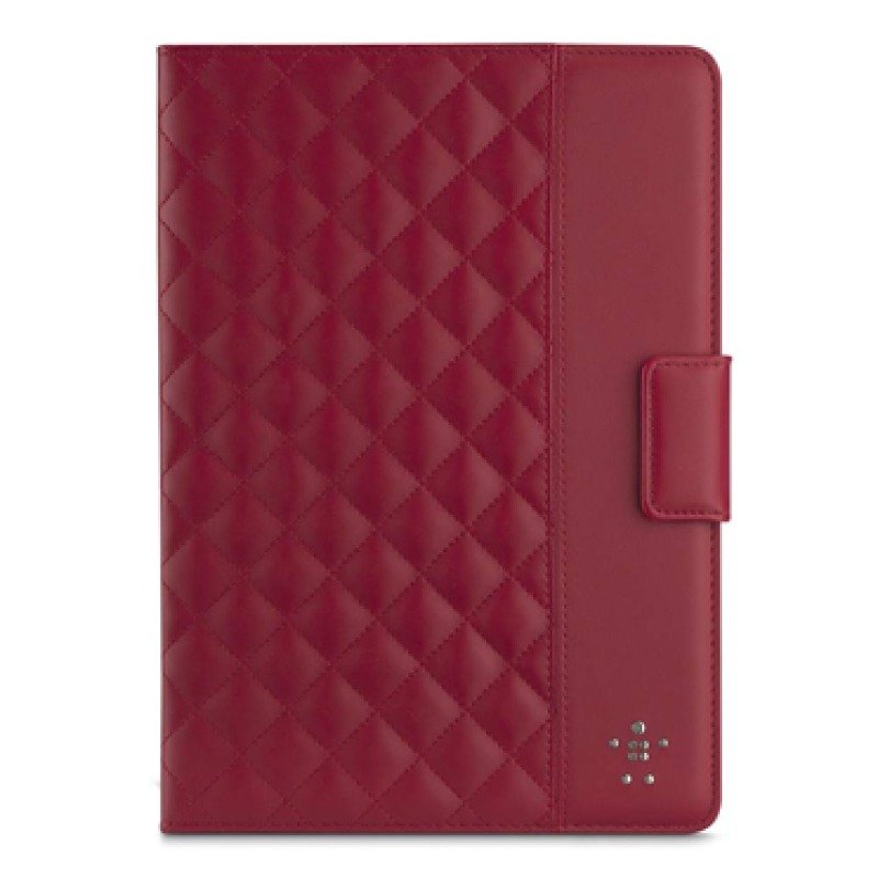Belkin Quilted Cover Case with Stand for iPad Air in Rose - F7N073b2C02