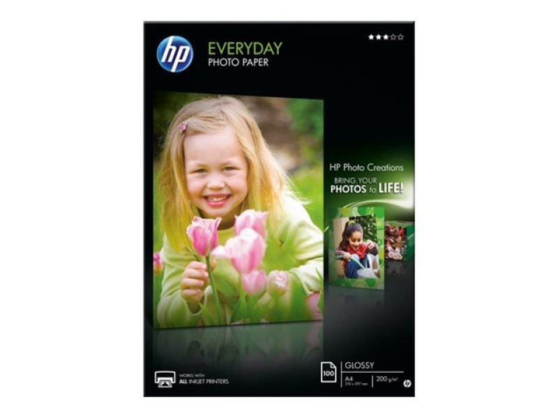 Бумага для цветных лазерных принтеров hp глянцевая
