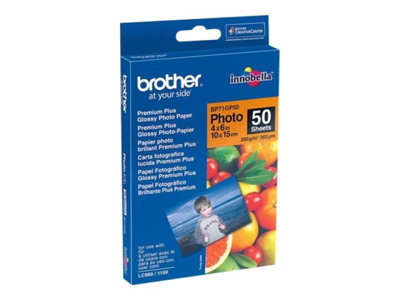 Brother BP71GP50 Glossy 10cm x 15cm Photo Paper (50 Sheets) Review