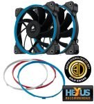 Corsair AF120 120mm High Airflow 3pin Fan for Case Cooling Dual Pack