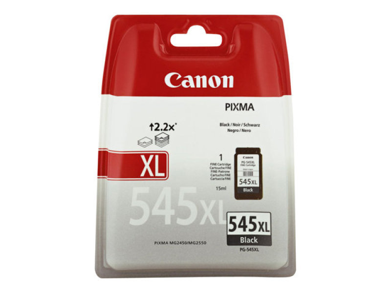 Image of Canon PG-545XL High Yield Black Ink Cartridge