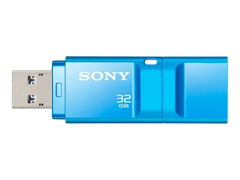 Sony Micro Vault 32GB X Series USB Flash Drive Blue Ebuyer