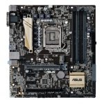 Asus H170M-PLUS Socket 1151 VGA DVI-D HDMI 8-Channel HD Audio mATX Motherboard