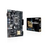 Asus B150M-K Socket 1151 VGA DVI-D HDMI 8-Channel HD Audio mATX Motherboard