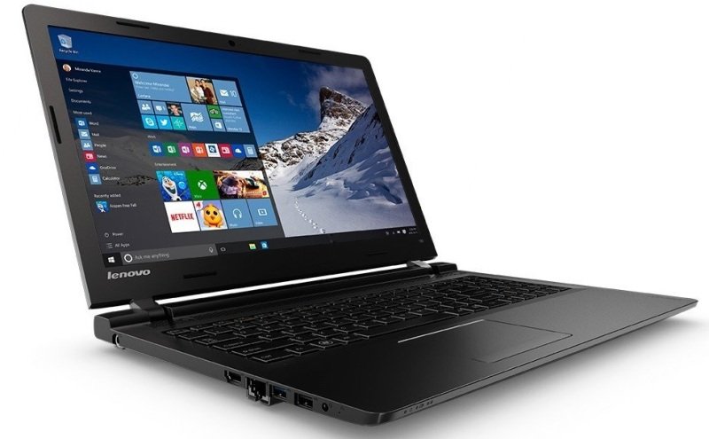 Image of Lenovo IdeaPad 100-15IBD Laptop, Intel Core i3-5005U 2GHz, 8GB RAM, 1TB HDD, 15.6 HD, No-DVD, Intel HD, WIFI, Bluetooth, Webcam, Windows 10 Home 64bit