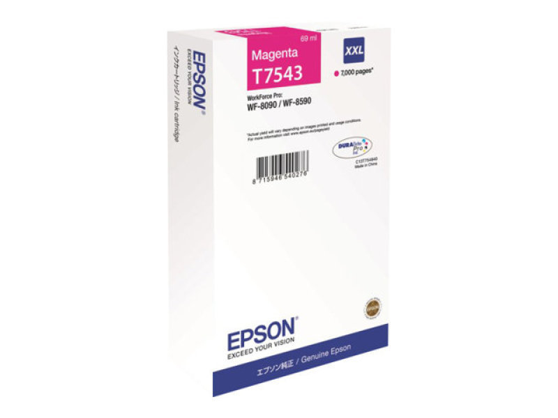 Image of Epson WF-8090/8590 XXL Magenta Inkjet Cartridge