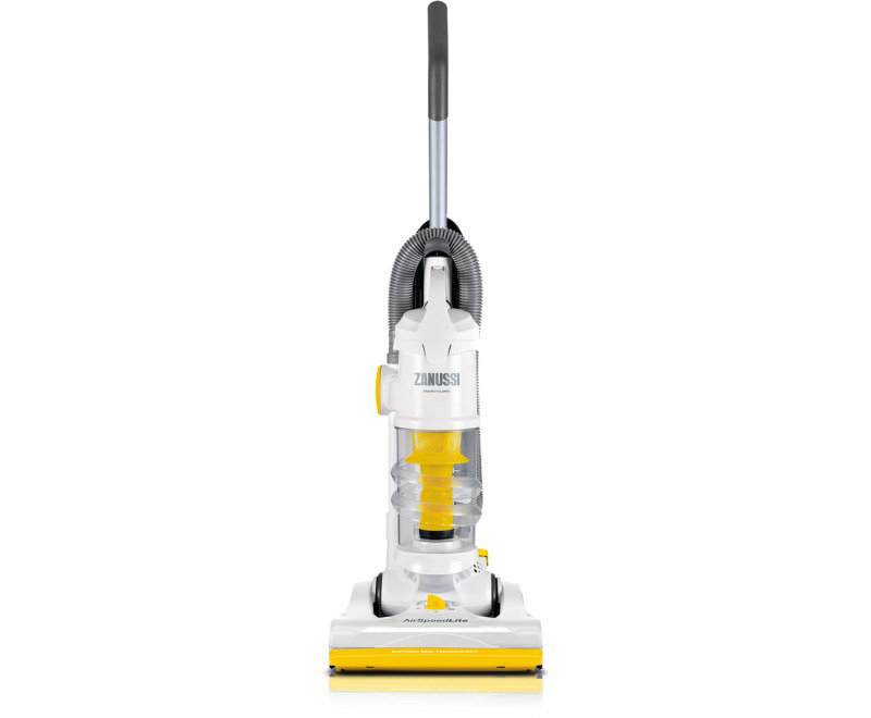 Zanussi Airspeed Lite White Yellow Bagless Upright Vacuum Cleaner Review