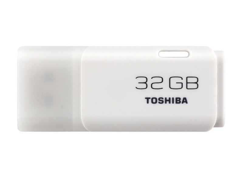 Toshiba 32GB TransMemory U202 USB Flash Drive - White