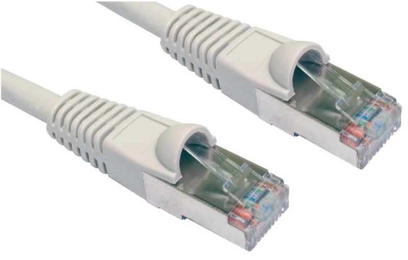Cables Direct - Patch cable - RJ-45 (M) - RJ-45 (M) - 3 m - FTP - ( CAT 5e ) - molded, snagless, boo