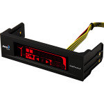 Aerocool CoolTouch E 5.25inch LCD Fan Controller Touch Panel Black Multi Colour