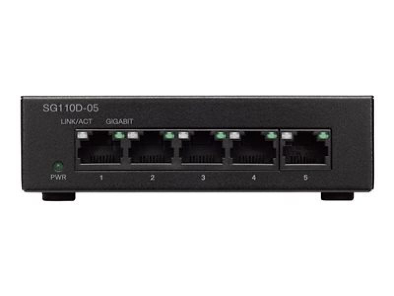 Cisco Small Business SG110D-05 - Switch - 5 Ports - Unmanaged