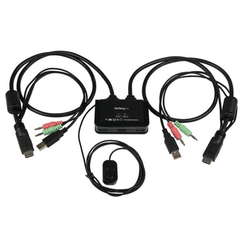 Click to view product details and reviews for 2 Port Usb Hdmi Cable Kvm Switch With Audio And Remote Switch Usb Powered.