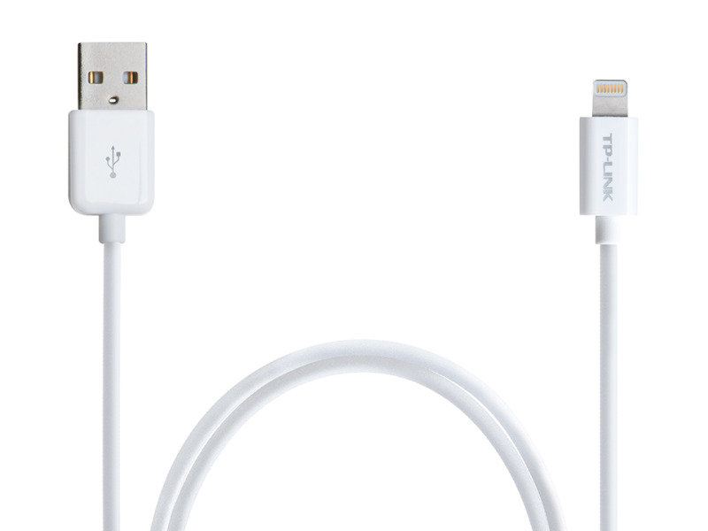 Image of Apple MFi Certified Light USB 2.0 Cable TL-AC210 - White