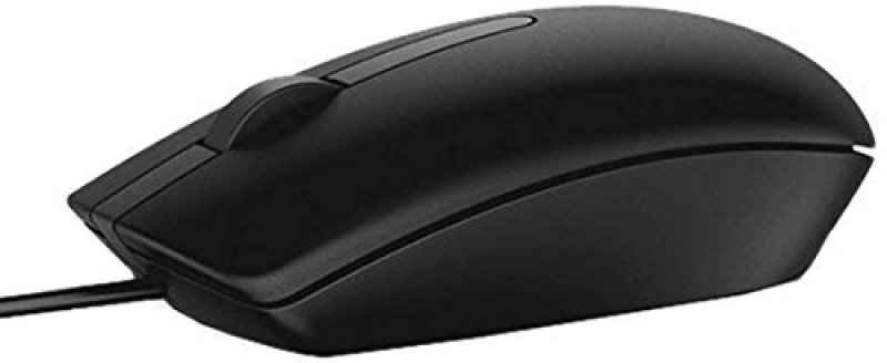 Dell Wired Optical Mouse Ms116 Black