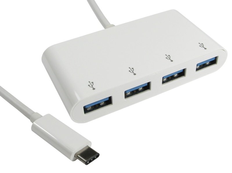 Cable Direct Usb Type C To Usb3 4 Port Hub