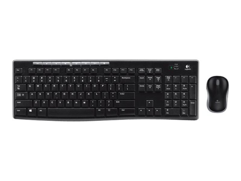 Logitech Combo Mk Wireless Keyboard Mouse Set Ebuyer