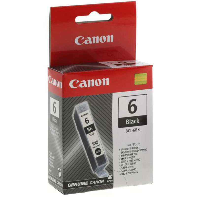 Image of Canon BCI-6BK Ink Cartridge - Black