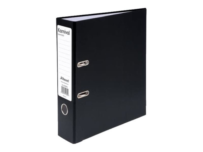 Rexel Karnival (A4) Lever Arch File 70mm Spine (Black) Review