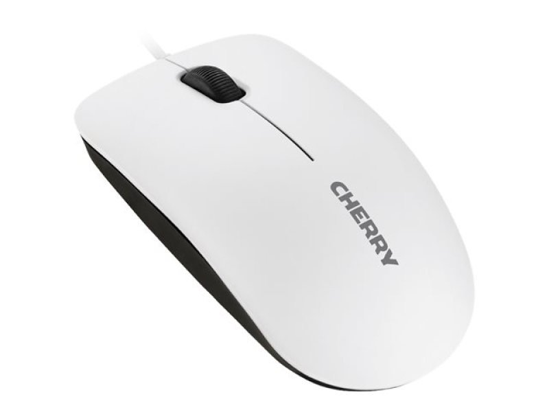 Image of Cherry MC 1000 Wired USB Optical Mouse, White