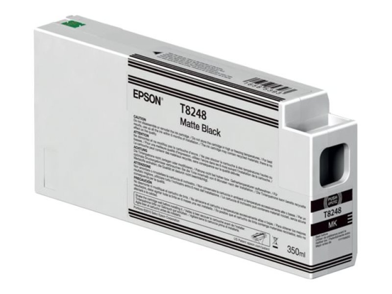Image of Epson T8248 Ink Cartridge Matte Black 350ml