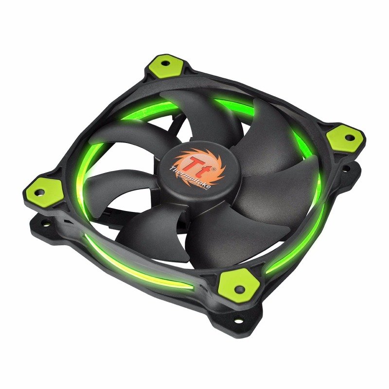 Thermaltake Riing12 Led Green 120mm Fan Review