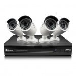 Swann NVR8-7400 8 Channel 4MP Network Video Recorder & 4 x NHD-818 4MP Cameras