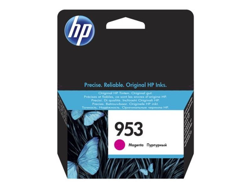 Image of HP 953 Magenta Original&nbsp;Ink Cartridge - Standard Yield 700 Pages - F6U13AE