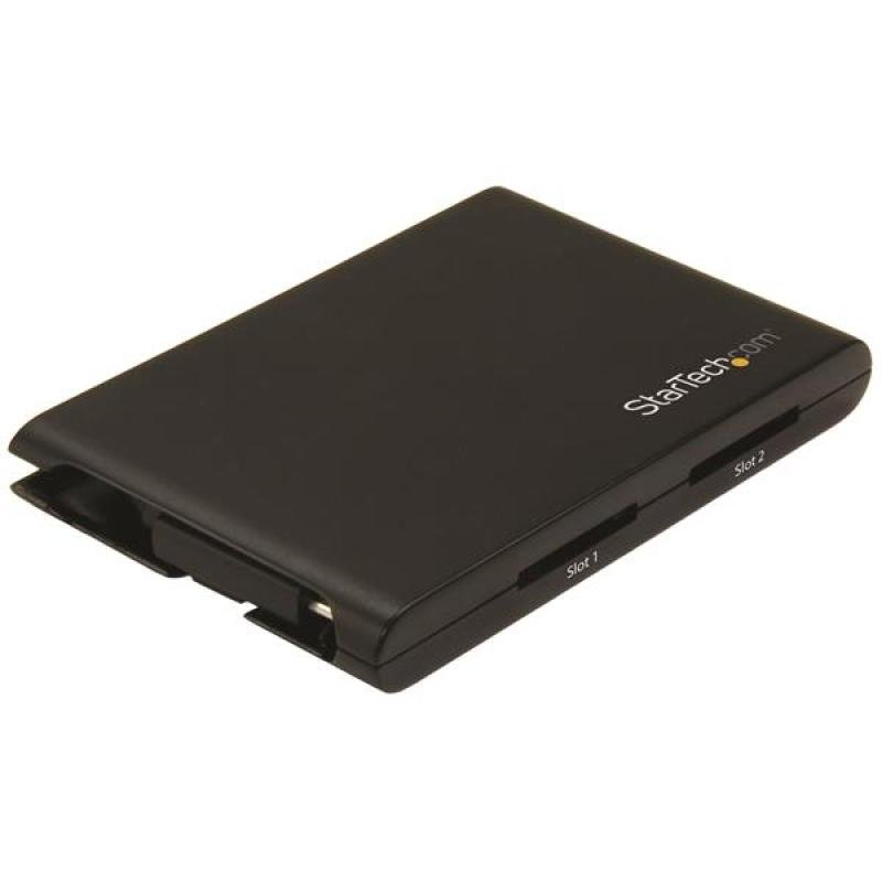 Startech.com Dual-Slot SD Card Reader/Writer - USB 3.0 with USB-C - SD 4.0, UHS II