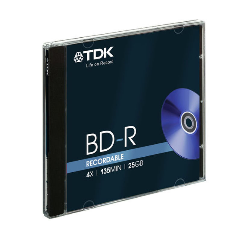 TDK 4x BD-R 25GB Single Pack Jewel Case Review