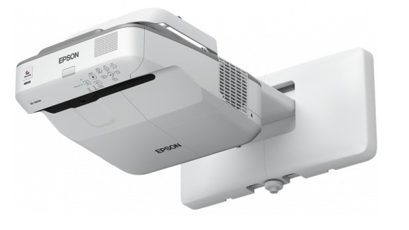 Image of Epson Eb-685w 3,500 Lumens, Wxga Ust, Ultra Short Throw Projector, Display Size Up To 100 Up To 10,000 Hours Lamp Life, 14,000:1 Dynamic Contrast Ratio, Wired Lan And Optional Wireless, Built-in 16w Speaker, Split Screen, 3x Hdmi Connections