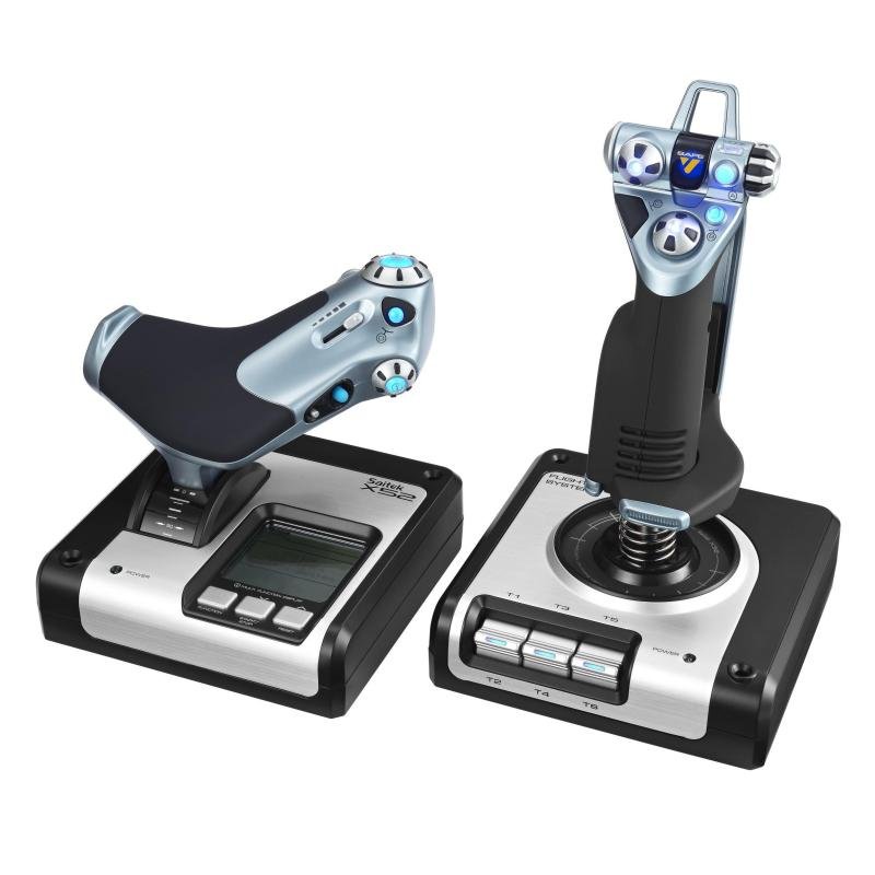 Click to view product details and reviews for Logitech G Saitek X52 Flight Control System.