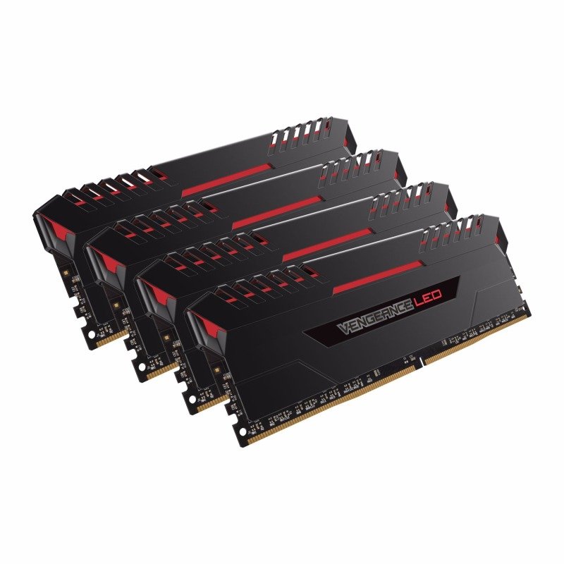 Corsair Vengeance Red LED 64GB Kit DDR4 3200MHz Memory Review