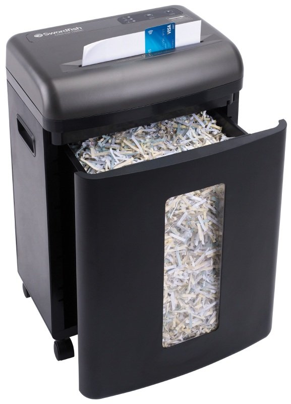 1400XCD cross cut shredder black/silver Review