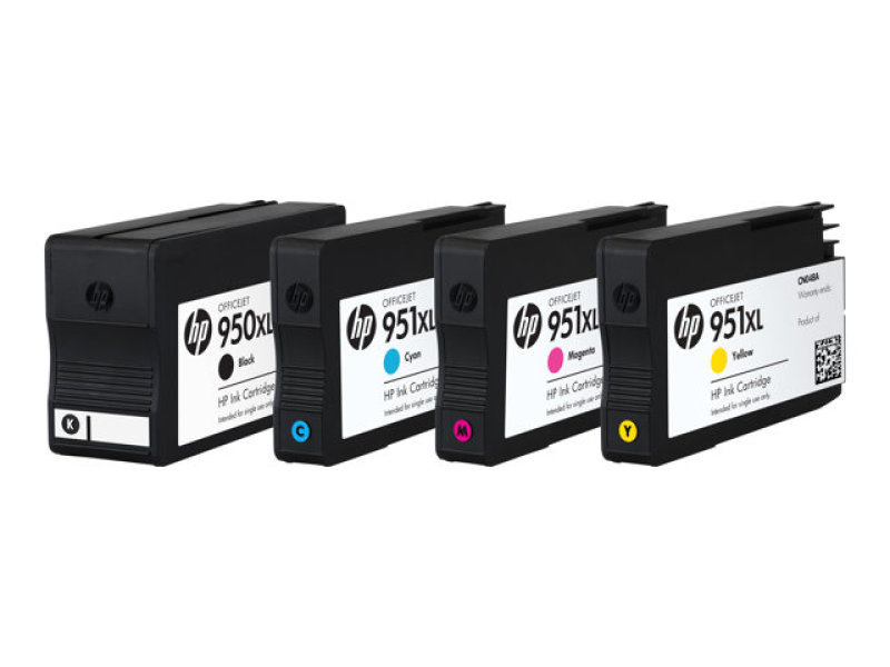 Hp 950xl Black 951xl Colour Ink Combo Pack C2p43ae 3626