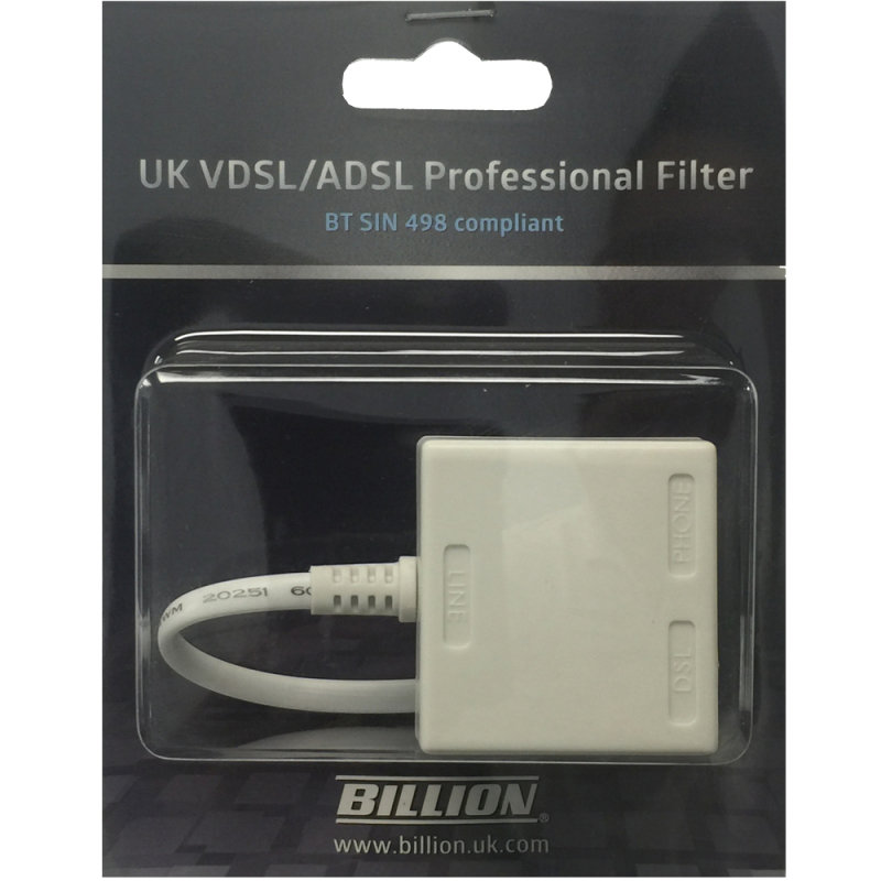 Billion AFB714P Professional VDSL/ADSL 2+ Microfilter