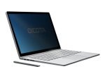 DICOTA Secret 4-Way Privacy Filter for Microsoft Surface Book. With this installed, the view directly in front is unaffected but it prevents unwanted eyes from seeing what you see. This model is a 4-way version which protects from all four directions (le