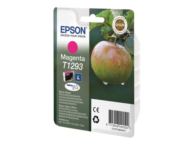 Image of Epson T1293 Magenta Ink Cartridge
