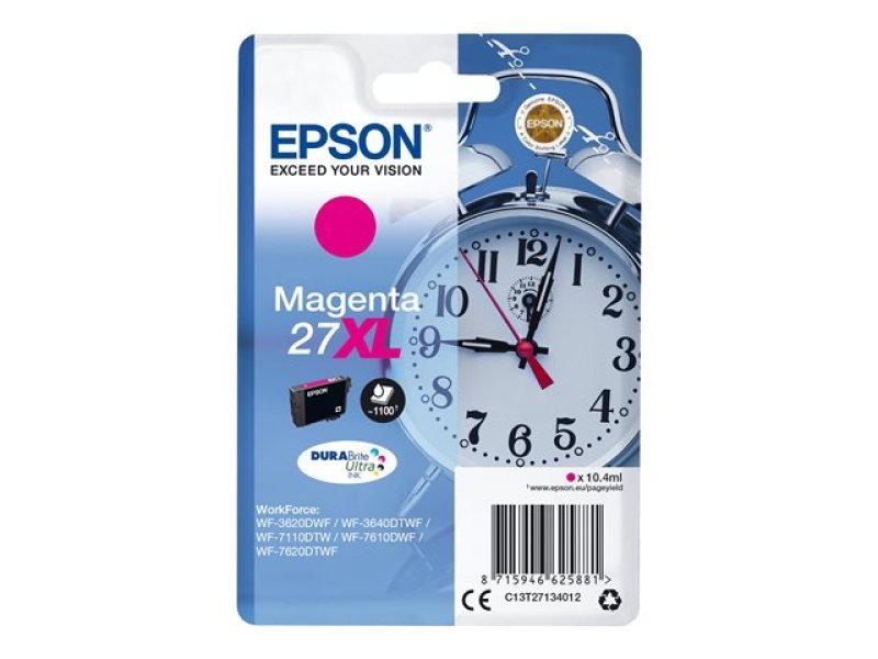 Image of Epson 27XL Magenta Inkjet Cartridge