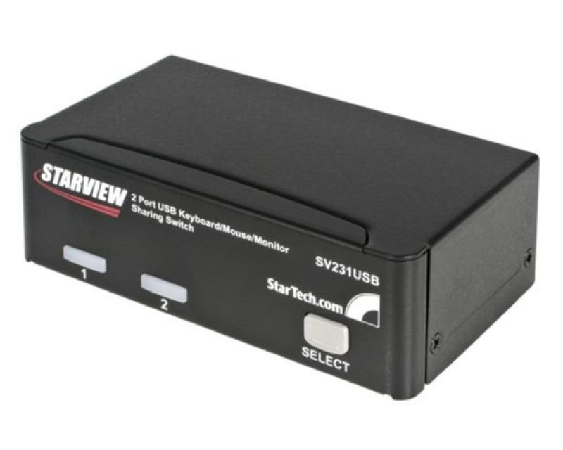 Startechcom 2 Port Professional Usb Kvm Switch Kit With Cables
