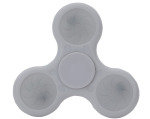 White Fidget Spinner with LED lights