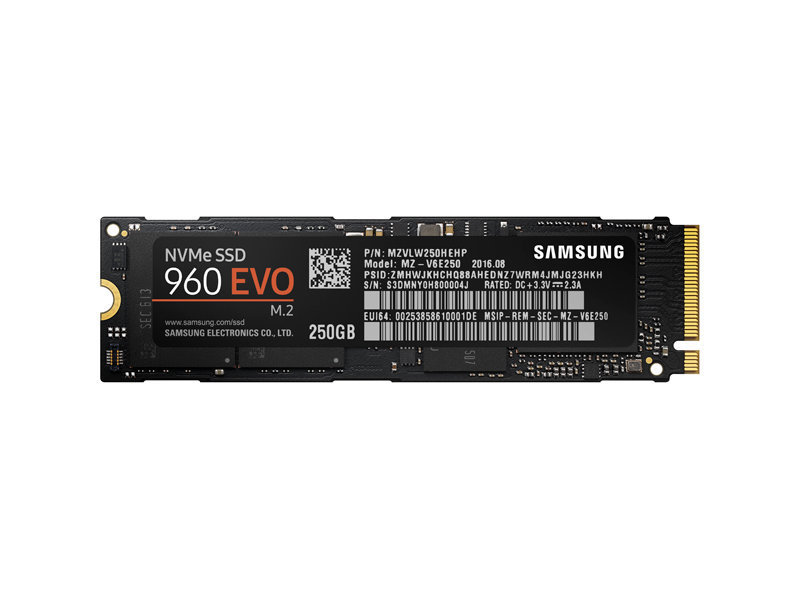 Samsung 250GB 960 Evo M.2 SSD