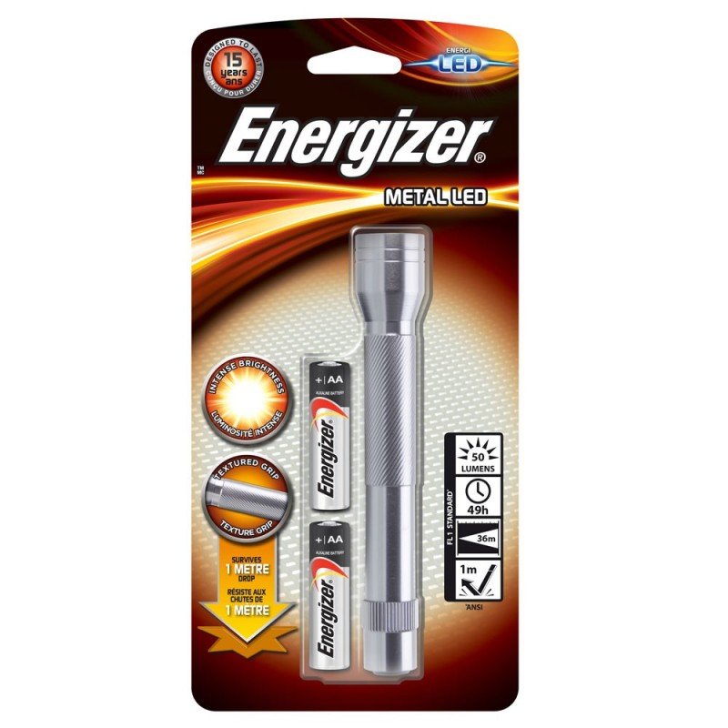 Image of Energizer Fl Metal Led 2aa Torch