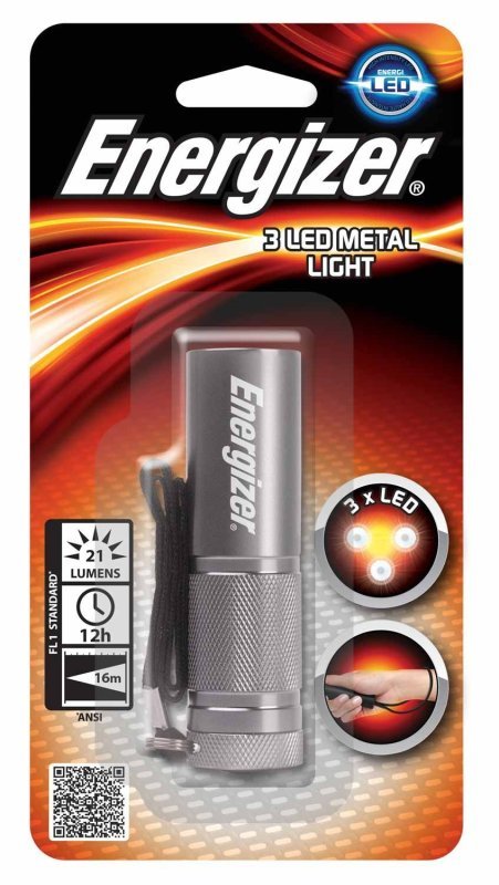 Image of Energizer 3 Led Metal 3aaa Torch