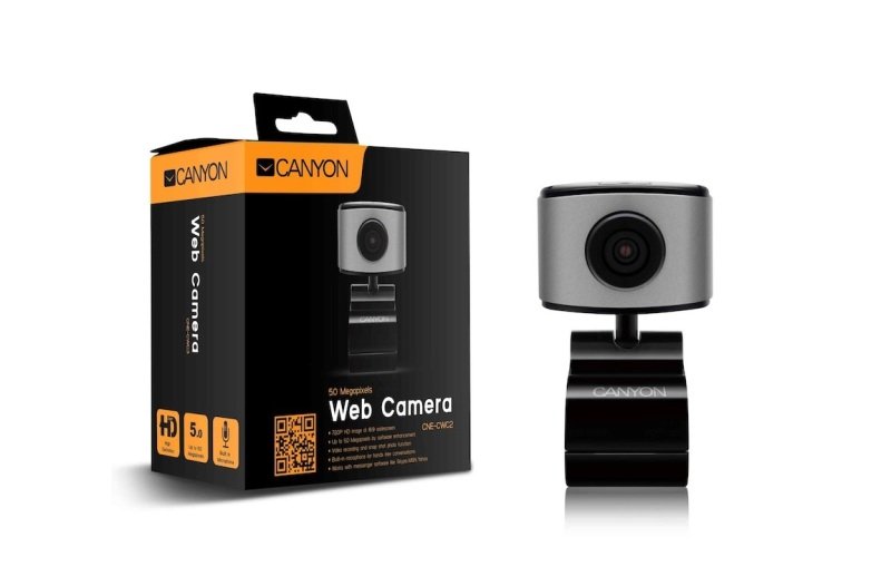 Canyon 2 megapixel HD webcam